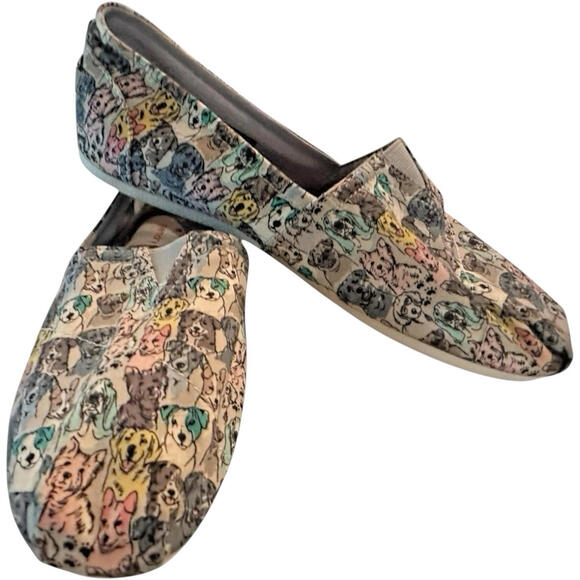 BOBs Skechers Shoe Women10 Colorful BOBs for Dogs Woof Party Memory Foam Comfort - Picture 5 of 16